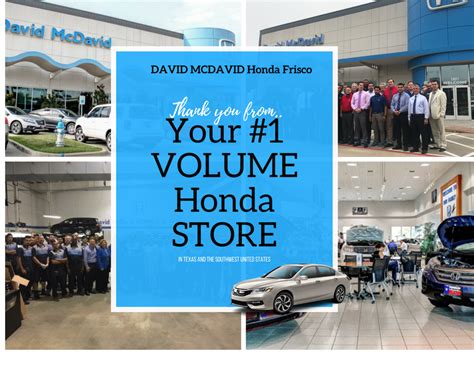 mcdavid honda frisco service