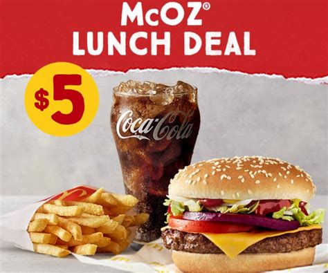 mcdonald's $5 meal deal