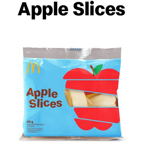 mcdonald's apple slices calories