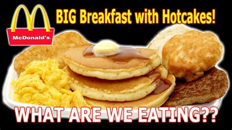 mcdonald's big breakfast with hotcakes price