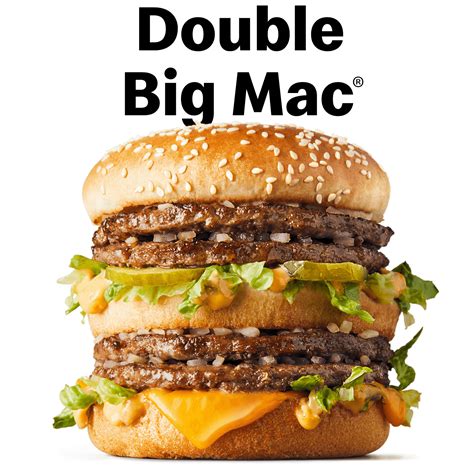 mcdonald's big mac double