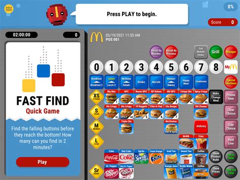 mcdonald's cashier training game download