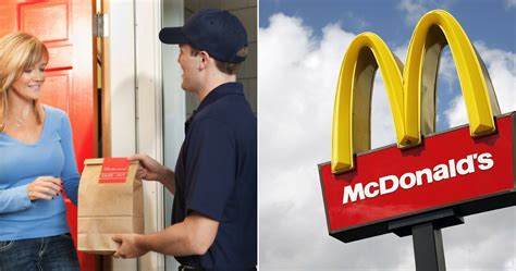 mcdonald's do they delivery service