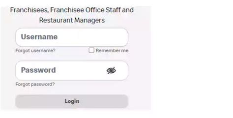 mcdonald's e restaurant for managers login