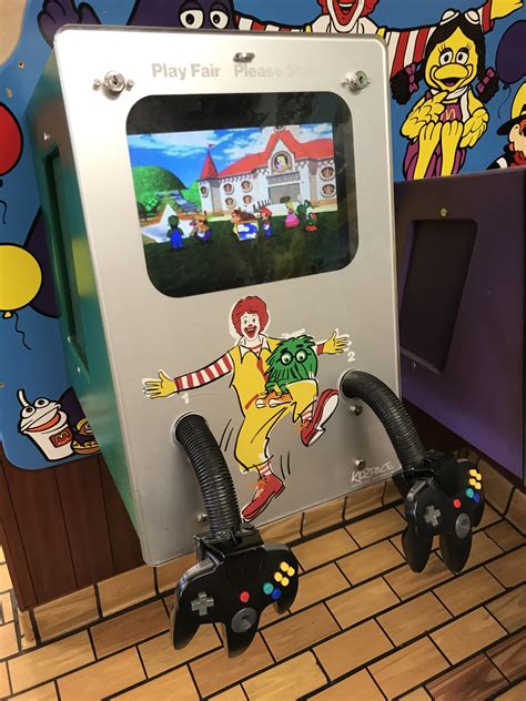 mcdonald's game for game consoles