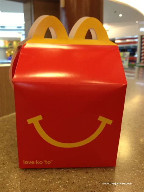 mcdonald's happy meal box