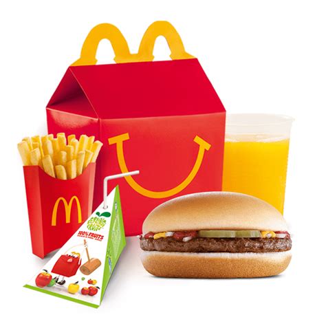 mcdonald's happy meal hamburger