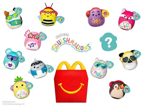 mcdonald's happy meal squishmallow date