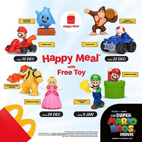 mcdonald's happy meal toys dec 2023