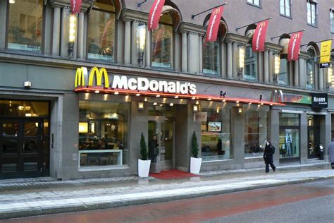 mcdonald's in stockholm sweden