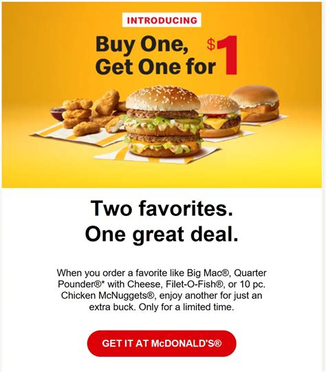 mcdonald's in store coupons