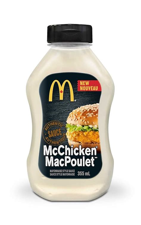 mcdonald's mcchicken sauce