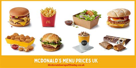 mcdonald's menu uk website