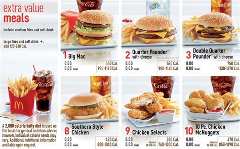 mcdonald's menu usa prices 2022