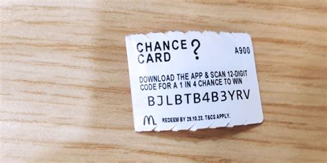 mcdonald's monopoly code