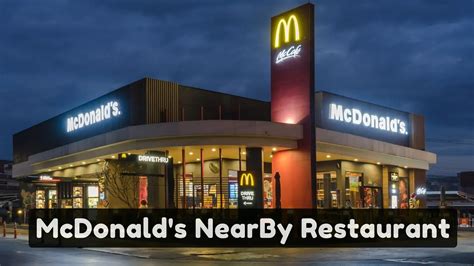 mcdonald's near me open