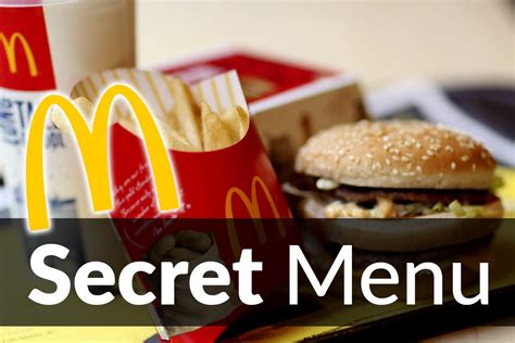 mcdonald's secret menu box