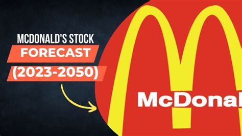 mcdonald's today stock price prediction