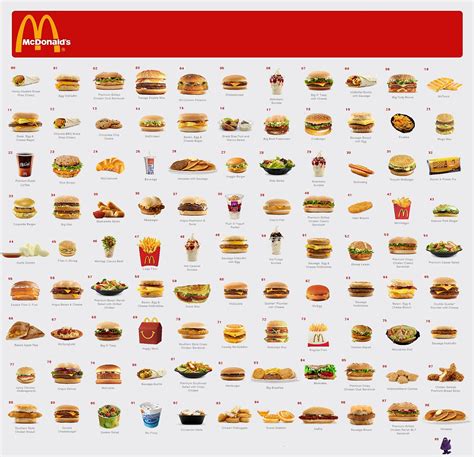 mcdonald's uk menu 2023