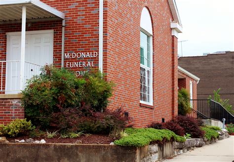 mcdonald s funeral home