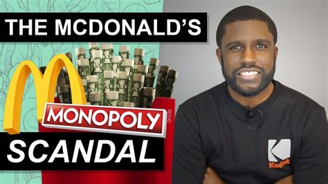 mcdonald s monopoly scandal