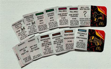 All You Need Mcdonalds Monopoly