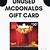 mcdonalds gift card printable