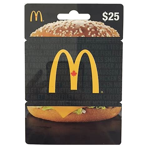 McDonald's Gift Card Work At Home