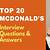 mcdonalds interview questions 2022
