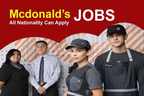 mcdonalds jobs positions part time