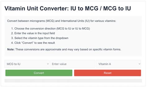 Converting Mcg to IU: The Easy Guide You've Been Waiting For