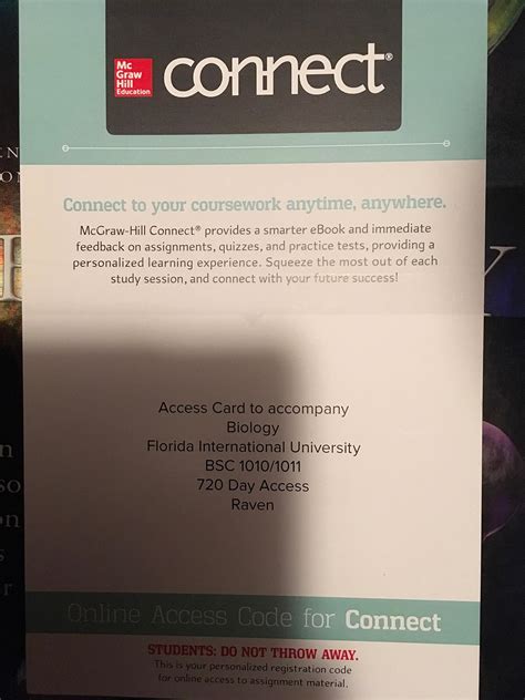 mcgraw-hill connect code login