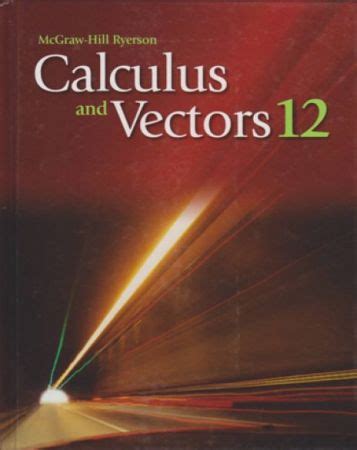 mcgraw-hill ryerson calculus and vectors