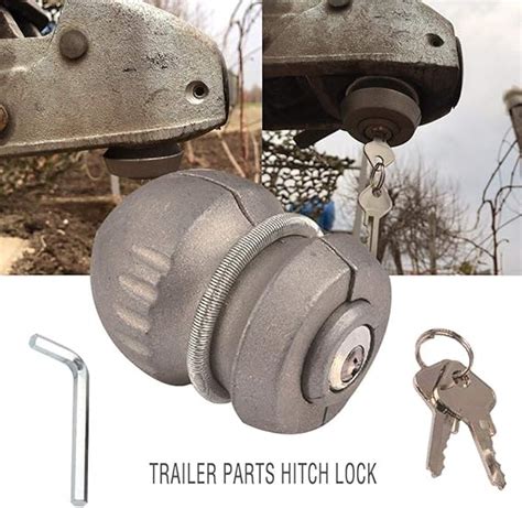 Hitch & Trailer AntiTheft Lock Kit, 2” Kit C T Johnson TSK3AS