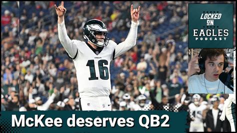 The Philadelphia Eagles SNAG A QB In Tanner McKee! Tanner McKee