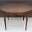 Vintage MCM Teak Round Dining Table with a Butterfly Leaf bananalab