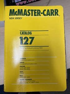 mcmaster carr catalog 2021
