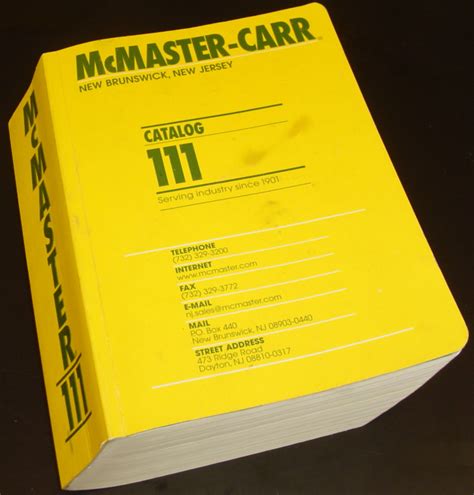 mcmaster carr online catalog
