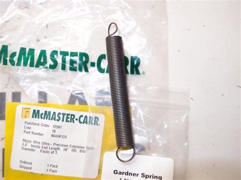 Mcmaster-Carr Springs