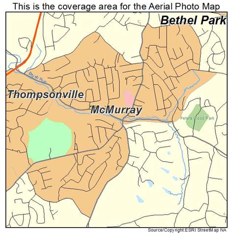 Mcmurray Pa Map