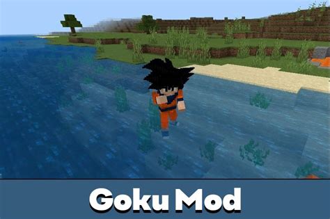 mcpe dl mods goku