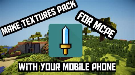 mcpe texture pack to make ur on