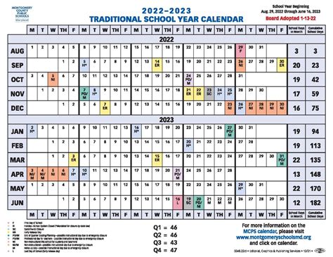 mcps calendar for 2024-25 school year