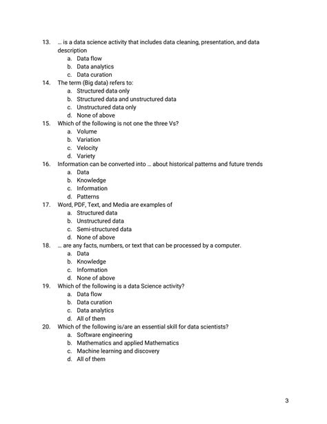 Discussion Mcq On Data Science Update