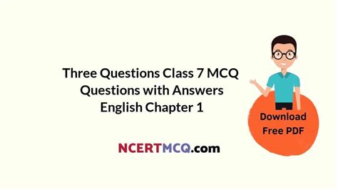 mcq questions for class 7 english with answers chapter 1 pdf