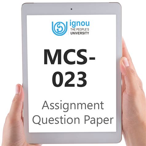 Cool Mcs 023 Study Material References