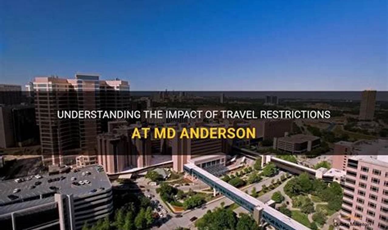 md anderson travel