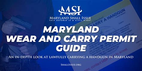 md wear and carry permit portal