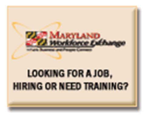 md workforce exchange job contacts