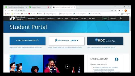 mdc portal student login